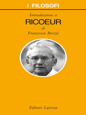 cover image of Introduzione a Ricoeur